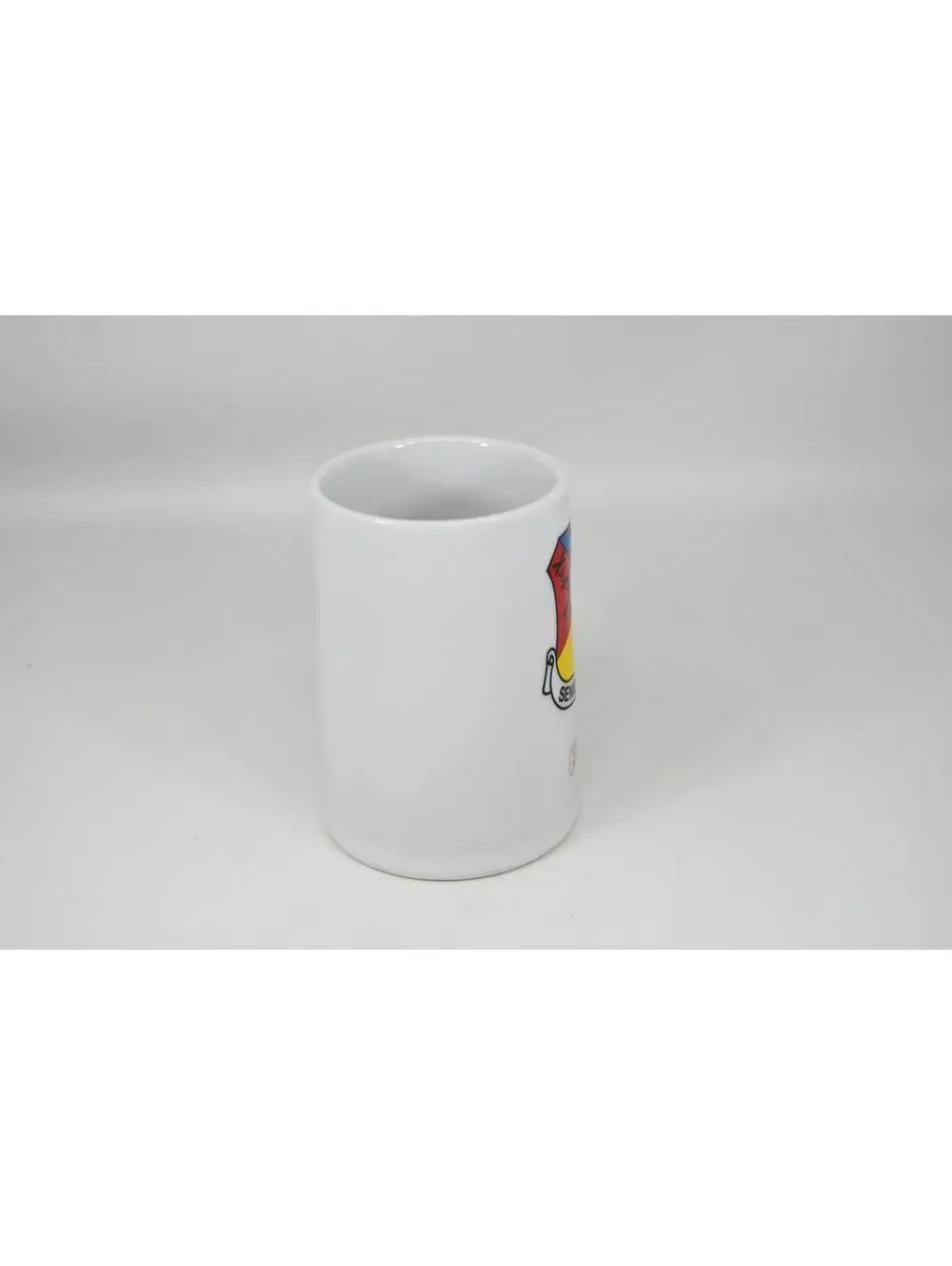 Defense Contractor California Microwave Systems Senior Troupe Insignia Mug VTG